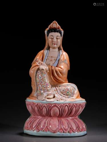 , enamel paint guanyin statuesSpecification: high 29.5 to 11...