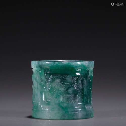 Jade carving BanZhiSpecification: high 2.8 3.2 diameter 2.3 ...