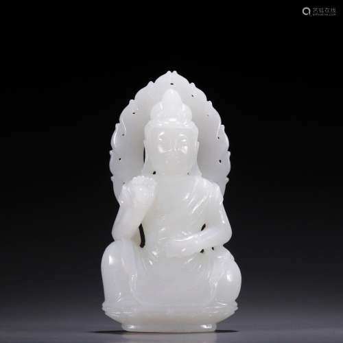 Hetian jade, seed makings guanyin carved piecesSpecification...