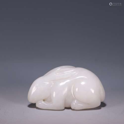 , hotan white jade belt leather yutuSize: 2.8 cm high 2.5 cm...