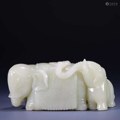 : hetian jade peace as furnishing articlesSpecification: 12....