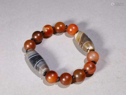 , sardonyx day bead stringSpecification: 1.3 cm long and 3.2...