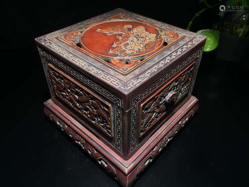 hua gxplorer housing drawer warm inkstone: carp jump longmen...