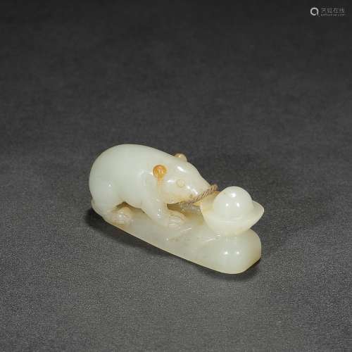 Bear: hetian jade piecesSpecification: long and 7.2 cm wide ...