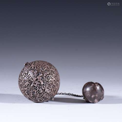 Old silver word aromatherapy ball long lifeSpecification: 3....