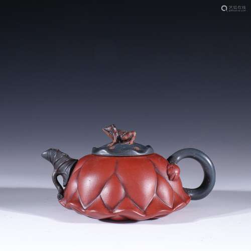 Jiang Rong, zhu mud lotus frog toggle the teapotSpecificatio...