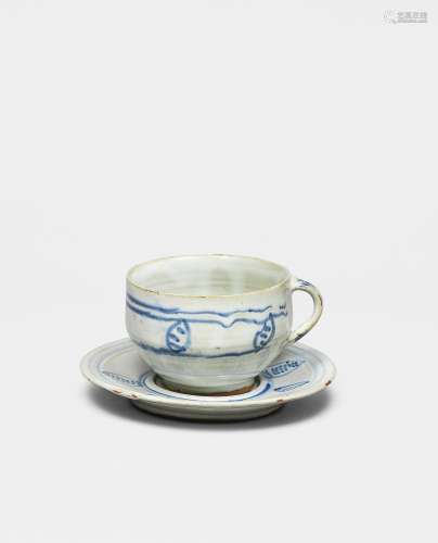 Michael Cardew(British, 1901-1983)Cup and Saucer 9 x 17.2 x ...