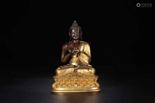 : gold Buddha had statuesSize: 18.5 cm wide and 13.5 x 9.0 c...