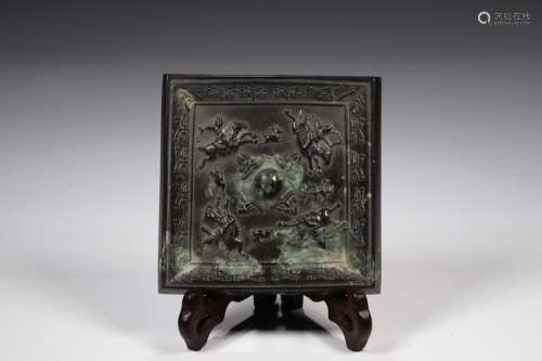 Previously, hunting square bronze bronze charactersSize: 11....