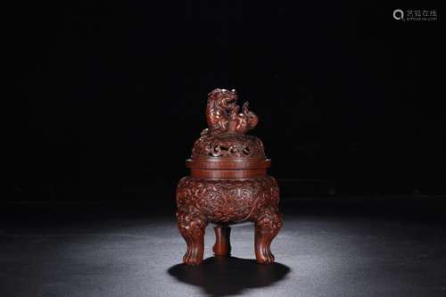 : boxwood Suan ni smoked incense burnerSize: 14.5 cm high 8....