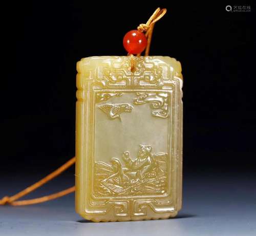 In the Qing Dynasty, the Hetian Topaz Immortal took the Cha ...