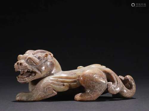 In ancient China, auspicious animal jade ornaments