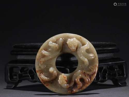 In ancient China, dragon and jade