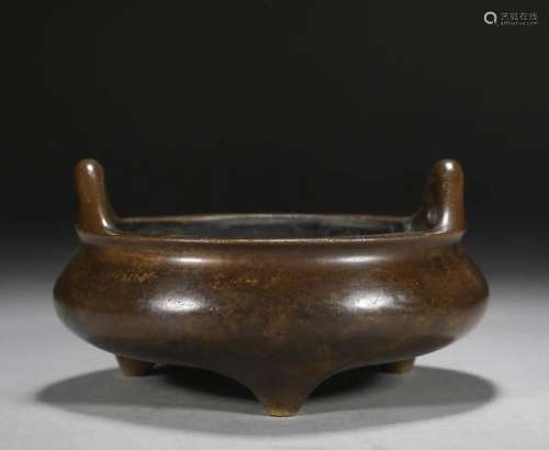 In the Ming Dynasty, precision casting cupola with copper ti...