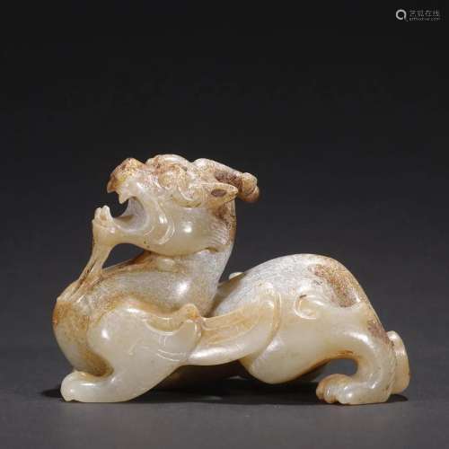 Jade auspicious animal ornaments in ancient China