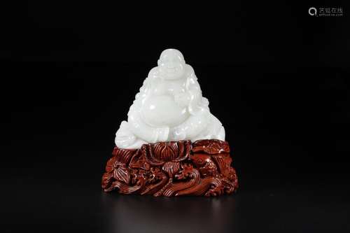 , hotan jade the lad play maitreya furnishing articlesSize: ...