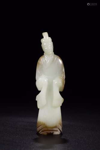 : hetian jade belt ooze stands resemble those peopleLong and...