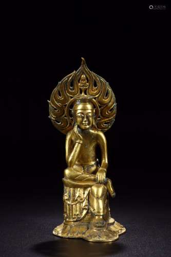 : copper and gold backlit comfortable guanyin caveLong and 1...