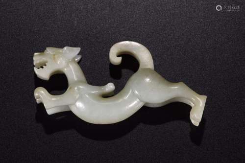 : hetian jade rollerSize: 9.6 cm wide and 1.9 cm long 5 cm h...