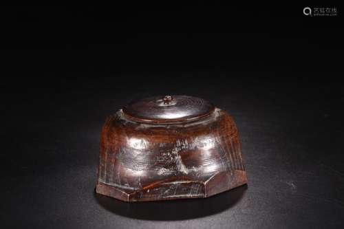 mahogany with tankSize: 11 cm high 5.8 cm long and 11.4 cm w...