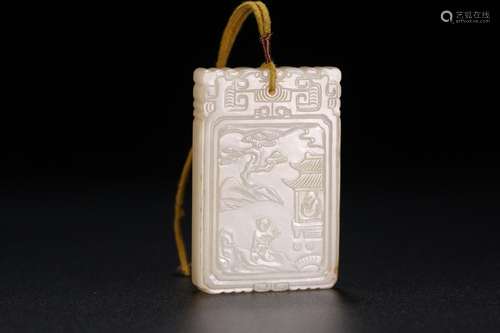 , old hetian jade, hetian jade literati closer and brand thi...