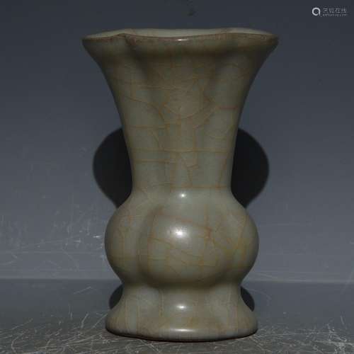 Official porcelain flowers vase with mouthSize 11.2 x7.5