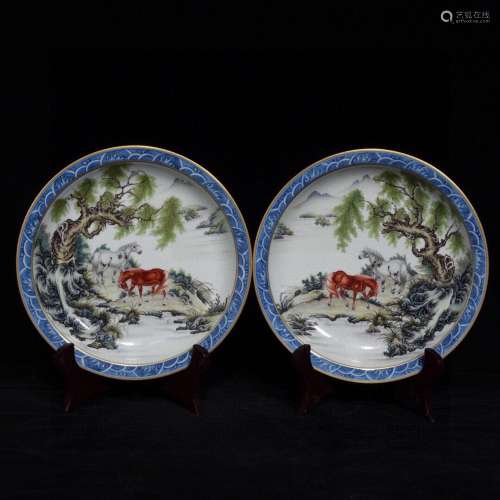 Blue and white rim pastel steeds,Size 3.5 diameter of 21,