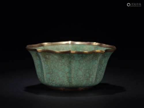 : elder brother kiln gold bowlsSize: 9.9 cm in diameter, 4.5...