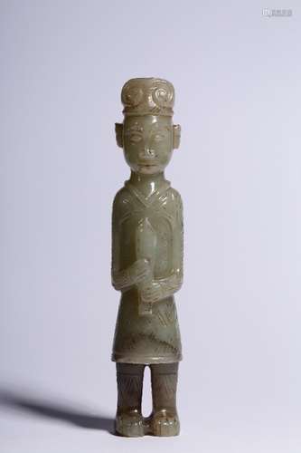 Stands resemble: hetian jade figurines of people170 grams of...