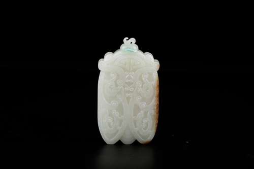 , hotan Bai Yuchan snuff bottlesSize: 10.5 6 cm wide high we...