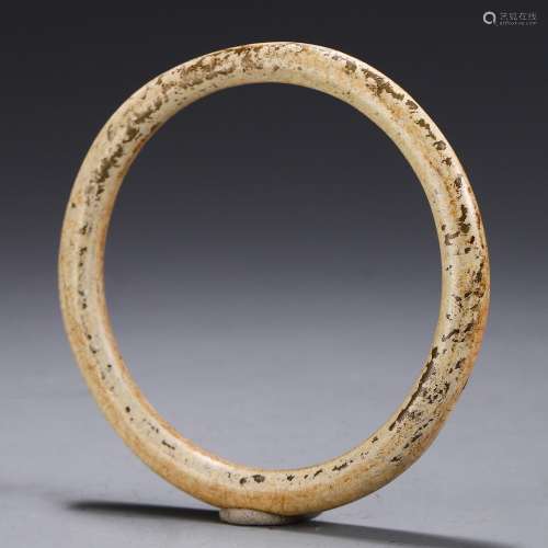 Motif, yuhuanSize, diameter of 7.8 cm inner diameter 6 cm th...
