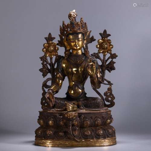 , copper guanyinSize and length of 23 cm width 18.5 cm high ...