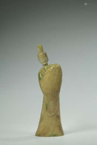 Stands resemble, hotan jade figurines of peopleHigh 24.3 CM ...