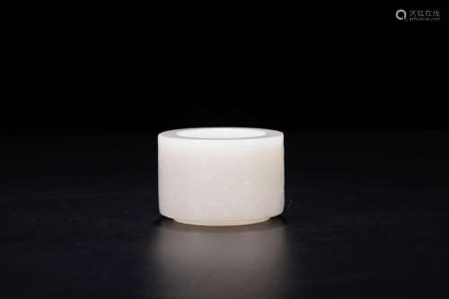 hotan white jade BanZhi boxesSize4 size 6 cm high weight146 ...