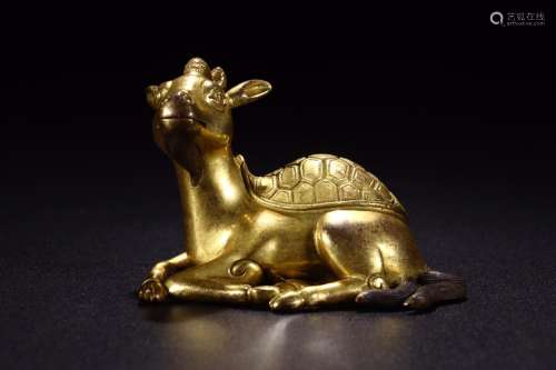 copper and gold benevolent paperweight furnishing articlesSi...