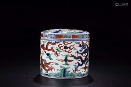 "wanli" five dragon grain cover boxSizediameter of...