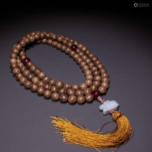 Chen xiang 108 beads a hangSpecification: bead diameter 1.26...