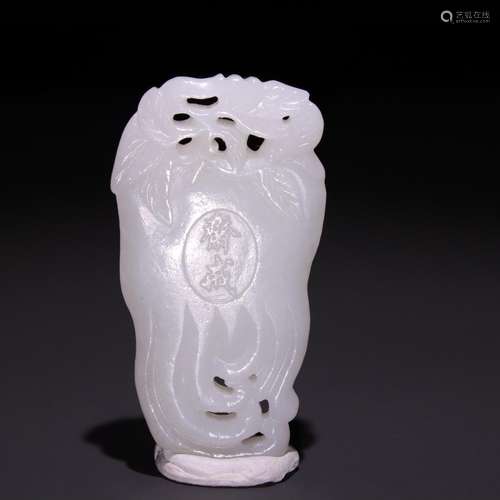 On the evening of hetian jade bergamot fast brand.Size: 7.5 ...