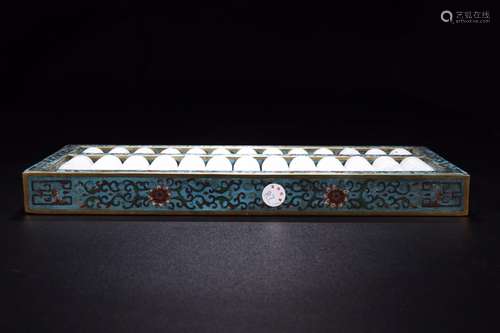 "imperial cuisine coffers" copper padding cloisonn...