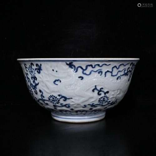 Chinese Blue and white Porcelain Handmade Exquisite Bowls  2...
