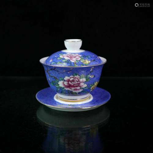 Chinese Porcelain Handmade Exquisite Cover Bowls 51562
