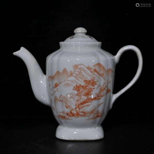 Chinese Porcelain Handmade Exquisite Teapots 19979