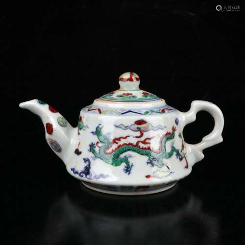 Chinese Porcelain Handmade Exquisite Teapots 63001