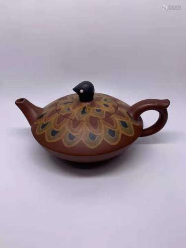 Chinese Yixing Zisha Clay Handmade Exquisite Teapot  47580