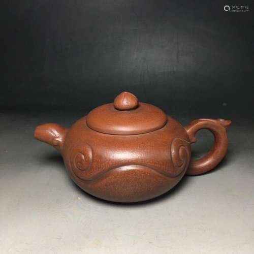 Chinese Yixing Zisha Handmade Exquisite Teapot 55318