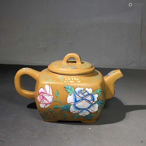 Chinese Yixing Zisha Handmade Exquisite Teapot 67819