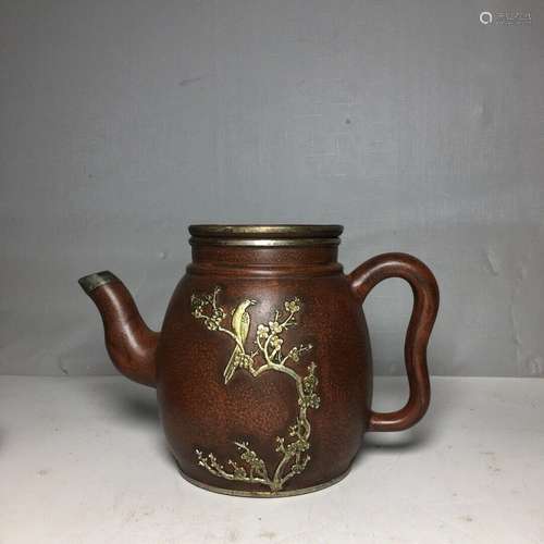 Chinese Yixing Zisha Handmade Exquisite Teapot 50321