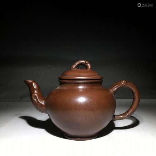 Chinese Yixing Zisha Handmade Exquisite Teapot 20081