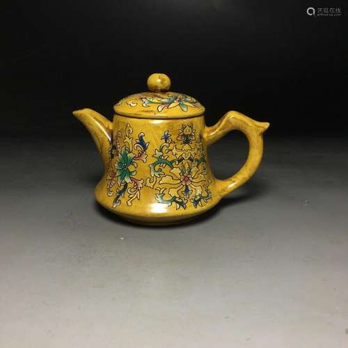 Chinese Yixing Zisha Handmade Exquisite Teapot 21806