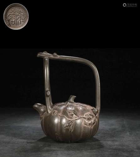 ."Jiang Rong" pumpkin girder potSize: 15 cm long, ...